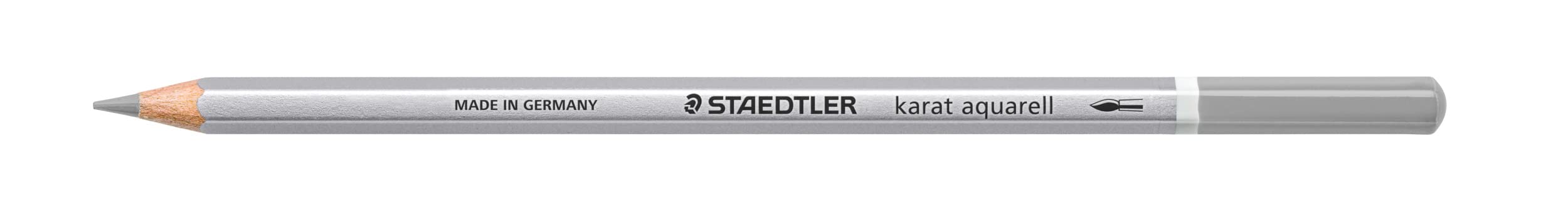 Staedtler Karat Aquarell 125-80 Professional Watercolour Pencils - Light Grey (Pack of 6)