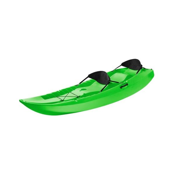 Lifetime-Tandem-Sit-on-Top-Kayak-with-Back-Rests-10-Feet-Green