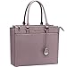 BAIMAY Laptop Bag for Women 15 15.6 Inch Work Tote Bag Office Handbag Business Briefcase Multi Pockets Laptop Shoulder Bag with Exquisite Pendant for Work School Travel
