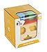 Colorful Shape Cube Sorting Puzzle - Solid Wood Toy with 12 Shapes - Educational Baby Toy for Toddler Boys and Girls Age 18-24 Months, 2 Years and Up - Classic Early Development Shape Recognition Toy