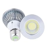 Lemonbest Pack of 2 pcs High Power 9W E27 Base COB PAR20 LED Flood Down Light Ceiling Spotlight, Cool White