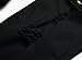 Qazel Vorrlon Men 's Black Ripped Skinny Distressed Destroyed Straight Fit Jeans With Holes Black W30