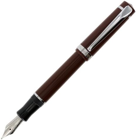 Nemosine Singularity Fountain Pen, Medium German Nib, Walnut (NEM-SIN-05-M) by Nemosine
