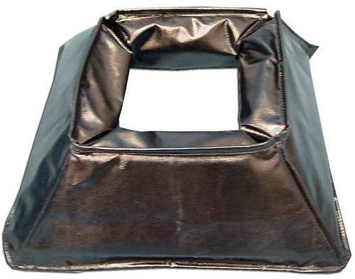 Gared Sports Base Pole Pads for 5" Surface-Mounted Square Poles