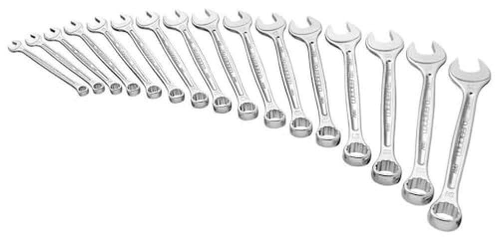 FACOM - Industrial Maintenance 200 Tools Selection - 440.JE18 - Foam Module 1/3 (x18) - Wrenches - Socket Wrenches - Mechanical Tools - Several Dimensions - High Robustness