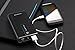 Viivant PB022-black Portable USB Charger 15000 mAh, High Capacity Dual USB External Battery Power Bank for Cell Phone and Tablet, Universal USB Connectivity (iPhone, iPad, Samsung, etc.) - Black