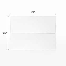 LUXPaper A7 Invitation Envelopes | Peel & Press | 5