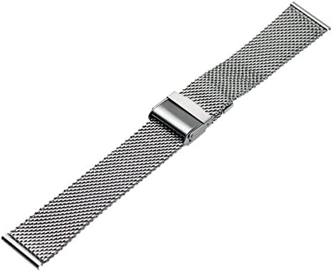 RECHERE Mesh Stainless Steel Bracelet Wrist Watch Band Strap