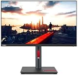 Lenovo ThinkVision P24h-30 23.8" QHD IPS USB-C Hub Monitor 2560x1440 DP HDMI view 8