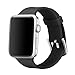 Sport Band for Apple Watch 38mm, Alritz Soft Silicone iWatch Band Replacement Strap with Quick Release Buckle for Apple Watch Nike+, Series 2, Series 1, Sport, Edition, Black