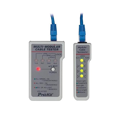 Pro'sKit 400004 MultiModular Cable Tester Industrial