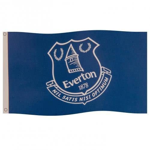 Everton FC Core Crest Flag Official Merchandise