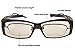 Better 3D View Passive 3D Glasses – Compatible with All Passive 3D TVs and REALD 3D cinemas. Not Compatible with projectors and Active 3D.