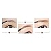Eyebrow Pencil Eyeliner Oenbopo Waterproof Automatic Eyebrow Pencil Eyeliner Powder Brush Makeup Cosmetic Tool (Black)