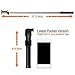 COCOCAT Professional Portable Bluetooth Selfie Stick for Apple,Android, for Gopro & Digital Cameras,iPhone 7/7 plus/Se/6s/6/6 Plus, Samsung Galaxy S7/S6/Edge, Note 5/4, LG G5, Moto X/G and More