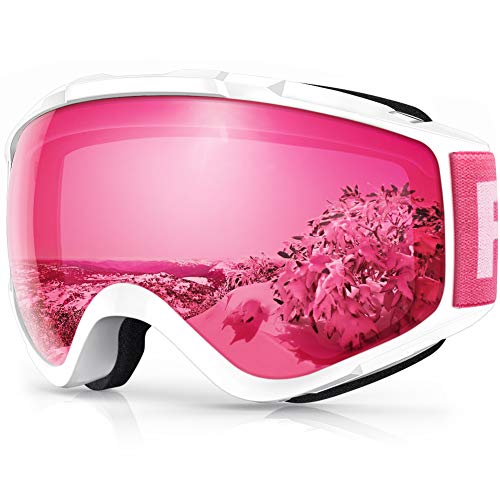findway Ski Goggles Snowboard for Men Women, OTG Snow Goggles