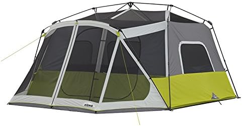Core Equipment Instant Tent 10 Person Instant Cabin Tent With