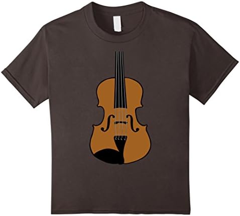 Kids Violin Costume Shirt Bowed Strings Orchestra Tune Music 4 Asphalt