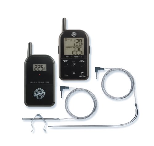 Grill Grate Et732 Black Bbq Smoker Meat Thermometer