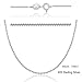 Ms. Girl 925 Silver Necklace White Teardrop Pearl Necklace for Women AAA Quality