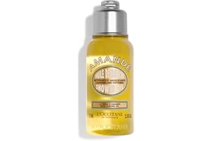 L'OCCITANE Cleansing & Softening Almond Shower Oil, Body Wash & Shaving Base Purifies & Smooths Without Drying Skin, Milky Lather, Nourishing Skincare