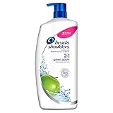 Head & Shoulders 2-in-1 Dandruff Shampoo & Condition, Green Apple (43.3 fl. oz.)
