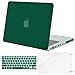 MOSISO Plastic Hard Shell Case & Keyboard Cover & Screen Protector Only Compatible with MacBook Pro 13 inch (A1278, Old Version with CD-ROM), Release Early 2012/2011/2010/2009/2008, Peacock Green