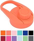 Simple Modern Chug Sports Lid With Handle - Fits All Summit Water Bottle Sizes - Wide Mouth Hydro Vacuum Insulated Flask - Lid for Coffee, Tea & Water - Grapefruit