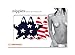 Nippies American Flag Print Stars Waterproof Adhesive Nipple Cover Pasties Size C