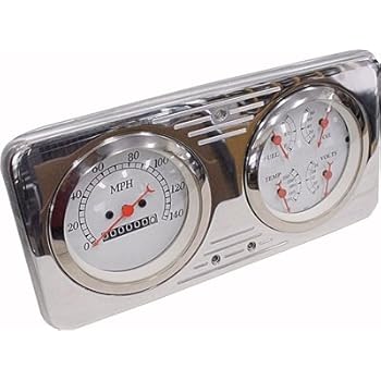 Amazon.com: 1955 Studebaker (3) Gauge Dash Panel Insert - No Gauges