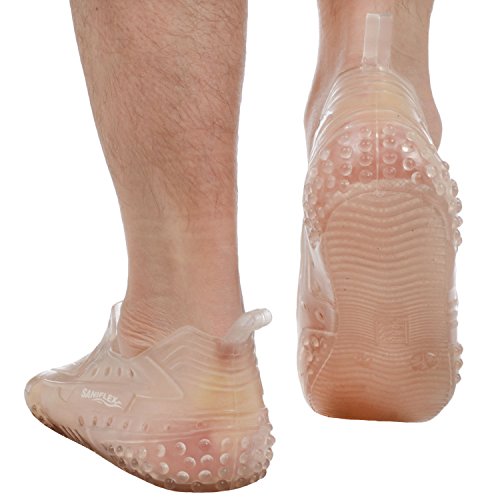clear swim shoes