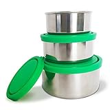 Stainless Steel Lunch Box Containers for Kids and Adults Metal Bento Reusable Food Snack Storage Bowls With Lids Easy Use for Prep Sandwiches Leftovers