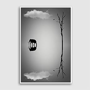Framed Canvas Wall Art for Living Room, Bedroom Sky Canvas Prints for Modern Home Decoration Ready to Hang - 16"x24" inches