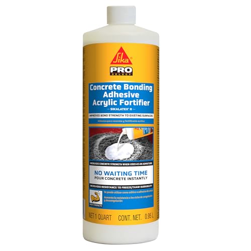 SIKA SikaLatex R Concrete Adhesive Glue - Acrylic Admix for Enhanced Bonding
