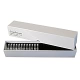 (1) Large Single Row Coin Holder Storage Box for 1oz Silver Eagle, 1oz Silver & Copper Rounds, 1oz Gold Eagle, and Silver Dollar Coins in Direct Fit Capsules