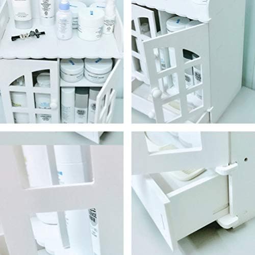 化粧品収納ボックス 大容量 メイクボックス コスメ収納 卓上収納 蓋付き 引き出し式 収納ボックス 持ち運び 防塵 スキンケア用品入れ 小物入れ ジュエリーケース 家庭用 洗面所 テーブル整理 ハウス型 B07v4rwhk9 2 432円 セール開催中最短即日発送 新作 人気 送料