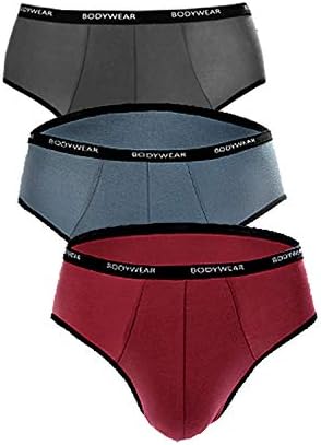 Fulyou Men's Undewear Soft Modal Microfiber Bikini Briefs Breathable Silky Touch Underpants