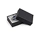 JewelrySupply Black Matte Paper Cotton Filled Jewelry Box #11 (Case of 100)