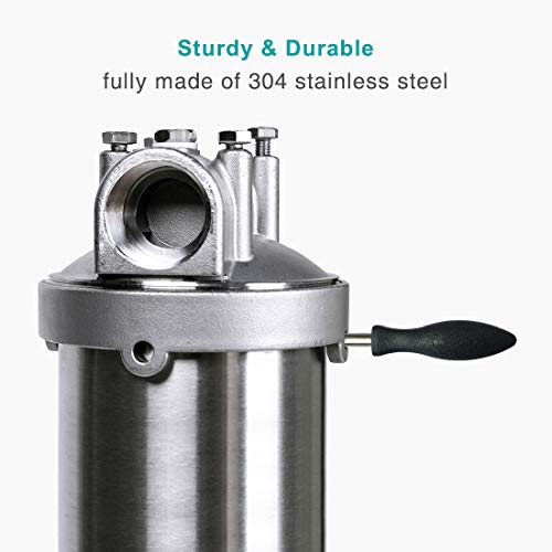 Hansing Gen2 Whole House Water Softener System, Double Softening for Bathroom, Dishwasher and Kitchen Sink, 3/4" FNPT