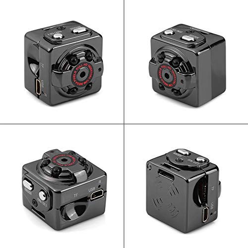 Action Camera,Miya Dash Camera for Car Mini Sports DV Camera 1080P Full HD Night Vision Car DVR Recorder Wide-Angle Lens Cam Montion Detection Outdoor Voice Video Recorder Action Cam for Home Office