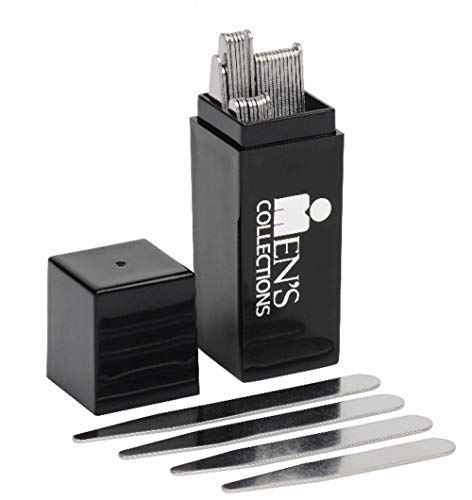 40 Metal Collar Stays in a Box - 4 Sizes