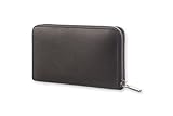 Image de Moleskine Lineage Leather Smart Zip Wallet Black