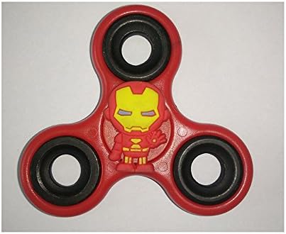 LIONKING USA - New Colorful Cartoon Fidget Spinner Creative Decompression Toys ，Perfect Relieve ADHD, Anxiety and Stress - 0438 (Iron Man)