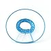 Dog Cat Vet Elizabethan Collar Cone Wound Healing Brace Blue L size