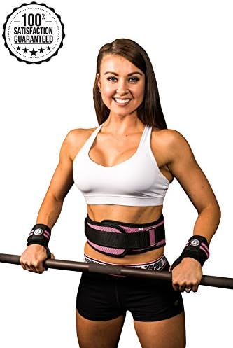 6” PRO OLYMPIC WEIGHT LIFTING BELT | IFBB PRO SPONSORED | ELITE FORM FITNESS GEAR | SUPERIOR SUPPORT FOR ALL LEVELS OF GYM TRAINING | 45 PG. PRO COMPETITOR APPROVED MEAL PLANNING GUIDE WITH PURCHASE