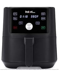 Instant Vortex 4-in-1 Air Fryer, 6 Quart, 4 One-Touch Programs, Air Fry, Roast, Bake, Reheat