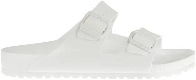 Amazon.com | Birkenstock Essentials Unisex Arizona EVA Sandals White 41 R EU (US Men's 8-8.5 