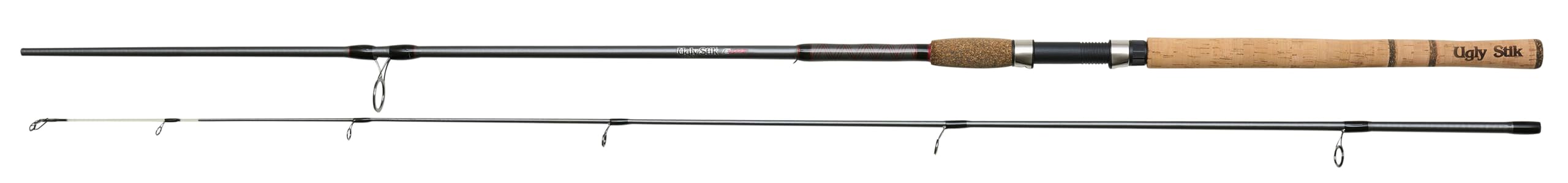 Ugly Stik Elite Spinning Rod, Versatile Fishing Rod for a Wide Range of Spinning Applications, Both Fresh and Saltwater, Predator Fishing,Pike/Perch/Zander, Unisex, Assorted, 2.4m | 20-50g
