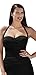 Tropiculture Women's Plus Size Eclipse Twist Front Bandeau/Halter Tankini Top