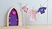 The Irish Fairy Door Company - Clothes Line with Female Clothes
